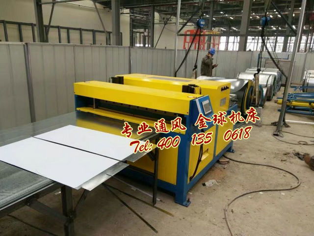 合肥風管生產(chǎn)線施工現(xiàn)場