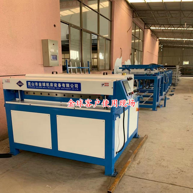 永康風(fēng)管生產(chǎn)線(xiàn)使用現(xiàn)場(chǎng)